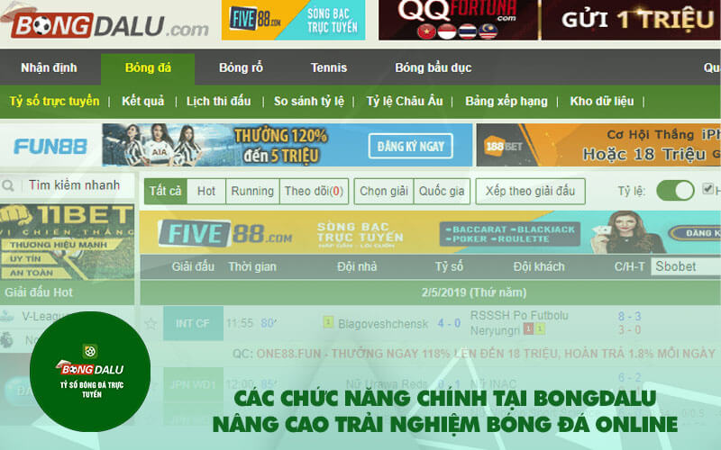 Cac chuc nang chinh tai Bongdalu nang cao trai nghiem bong da online Các chức năng chính tại Bongdalu nâng cao trải nghiệm bóng đá online