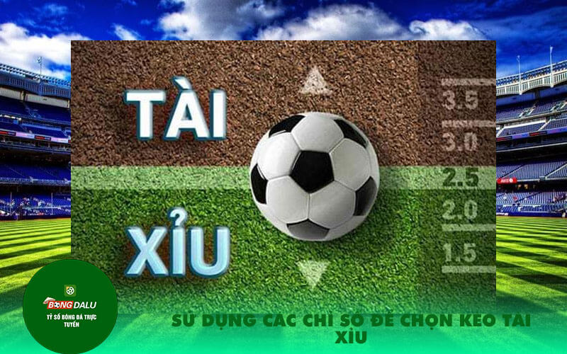 Su dung cac chi so de chon keo tai Sử dụng các chỉ số để chọn kèo tài xỉu