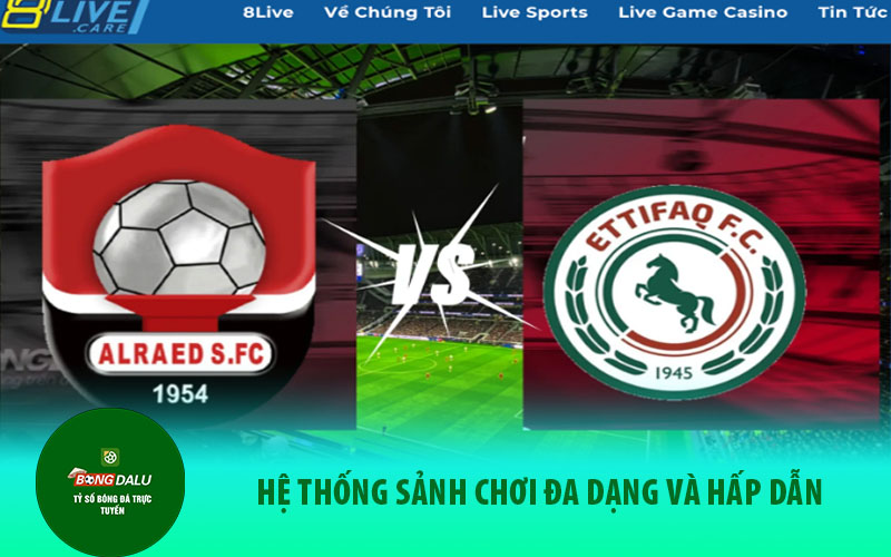 8live 2 Hệ thống sảnh chơi đa dạng và hấp dẫn