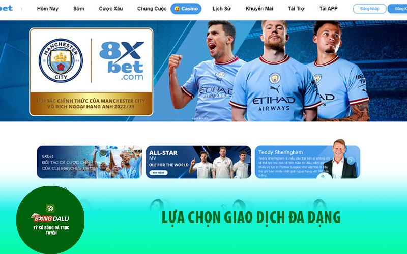 Lựa Chọn Giao Dịch Đa Dạng