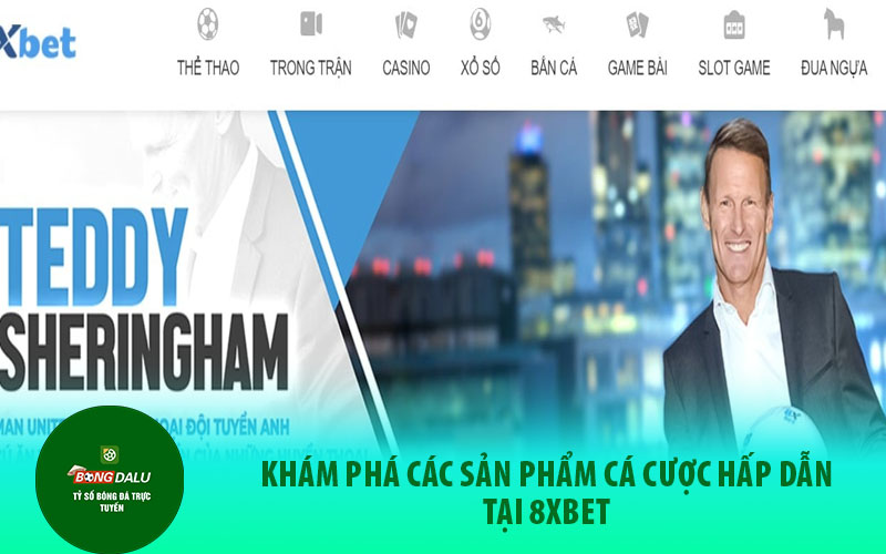Khám phá các sản phẩm cá cược hấp dẫn tại 8xbet