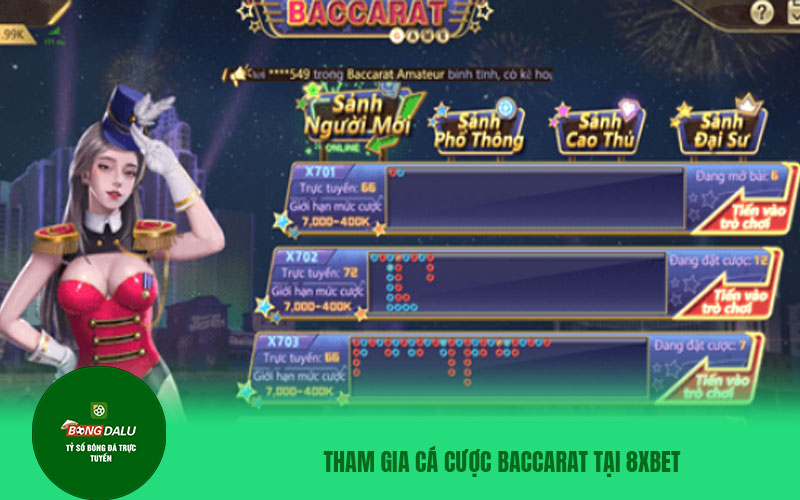 Baccarat 2 1 Tham Gia Cá Cược Baccarat tại 8XBET