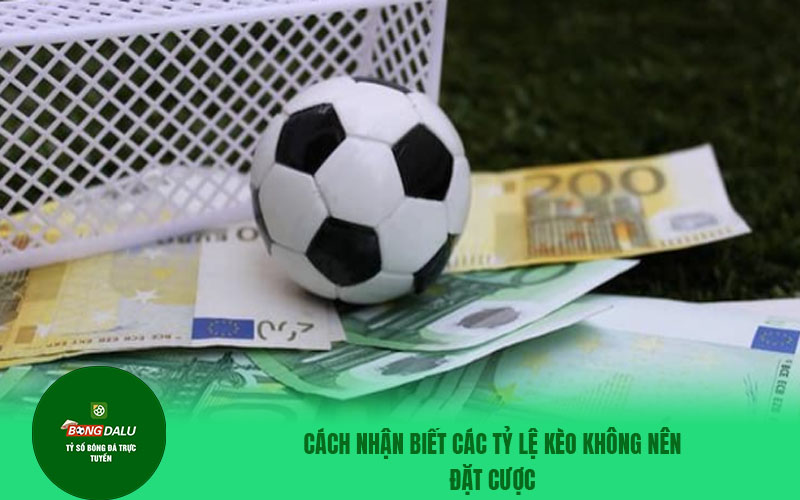 keo thong 2 Cách nhận biết các tỷ lệ kèo không nên đặt cược