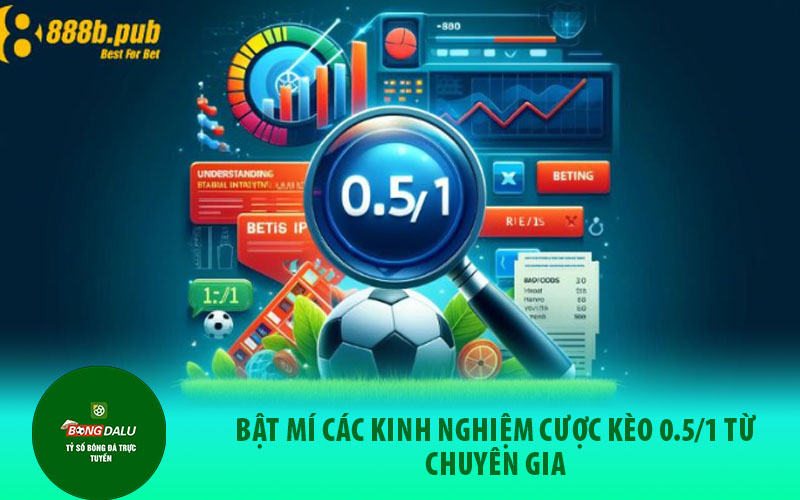 keo0.5 1 Bật mí các kinh nghiệm cược kèo 0.5/1 từ chuyên gia