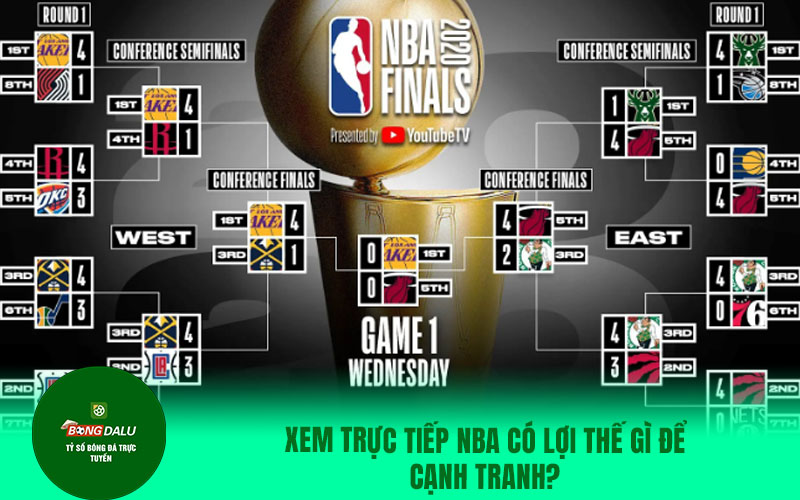 saok3 Xem trực tiếp NBA có lợi thế gì để cạnh tranh?
