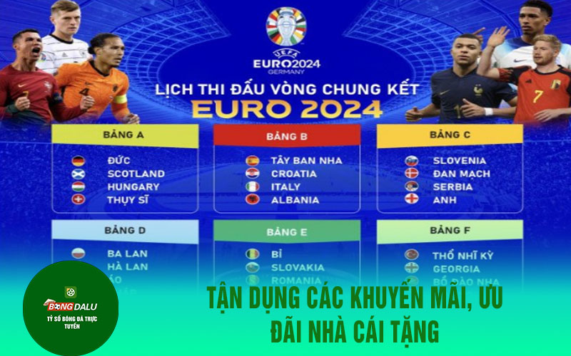 3 Tận dụng các khuyến mãi, ưu đãi nhà cái tặng