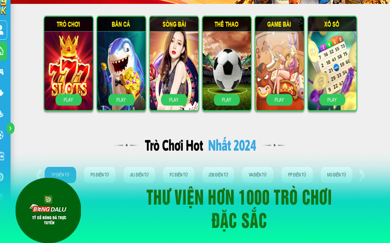 99ok 2 Thư viện hơn 1000 trò chơi đặc sắc