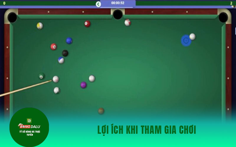 Billiards 1 Lợi ích khi tham gia chơi