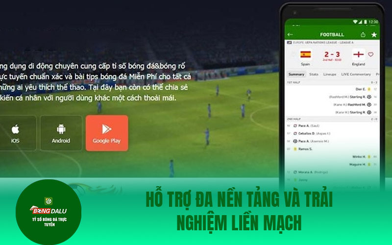 bongdalu 2 Hỗ trợ đa nền tảng và trải nghiệm liền mạch