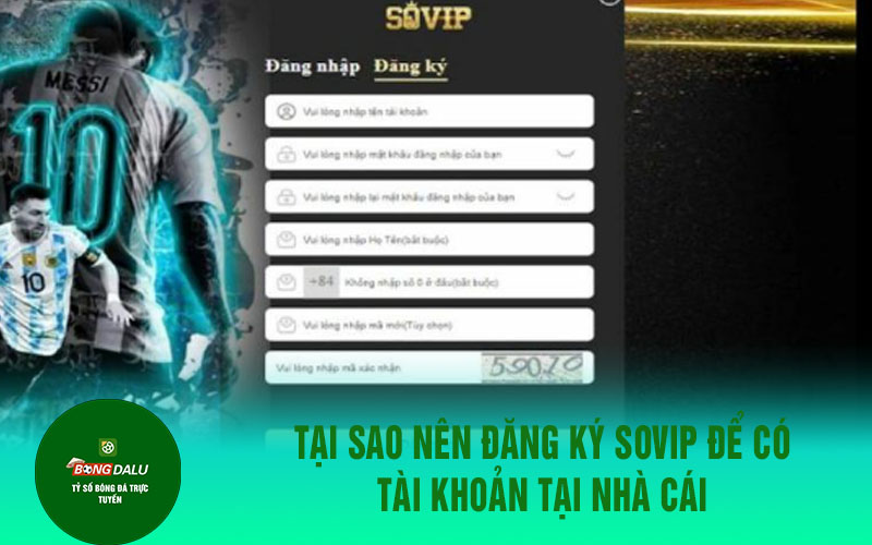 dang ky socvip Tại sao nên đăng ký Sovip66 để có tài khoản tại nhà cái