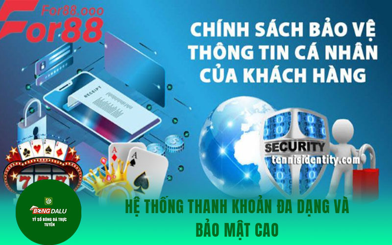 for88 1 Hệ thống thanh khoản đa dạng và bảo mật cao