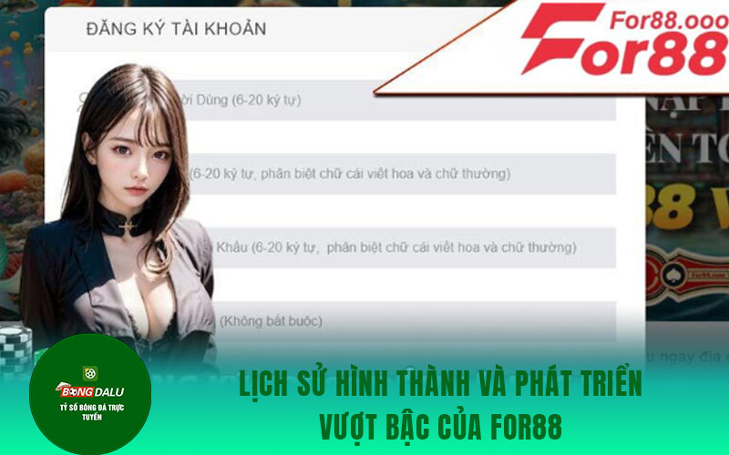 for88 3 Lịch sử hình thành và phát triển vượt bậc của For88