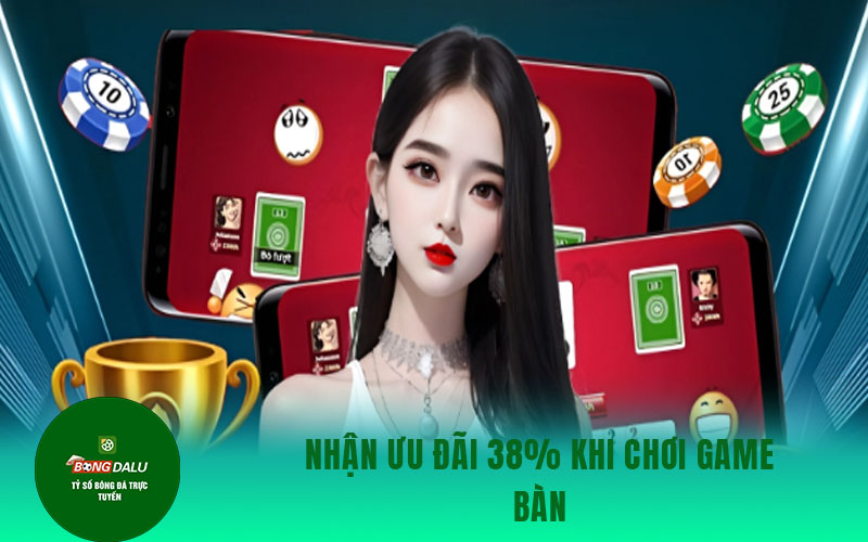 khuyen mai tang 8 2 Nhận ưu đãi 38% khi chơi GAME BÀN