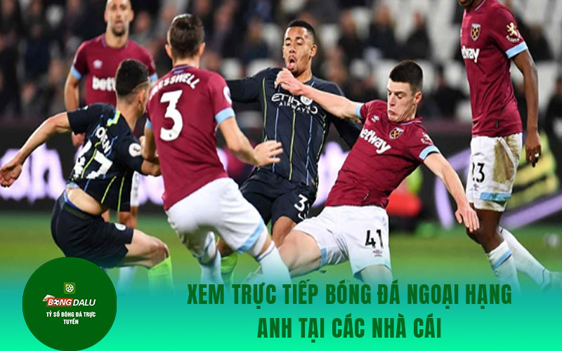 ngoai hang anh 1 Xem trực tiếp bóng đá Ngoại hạng Anh tại các nhà cái