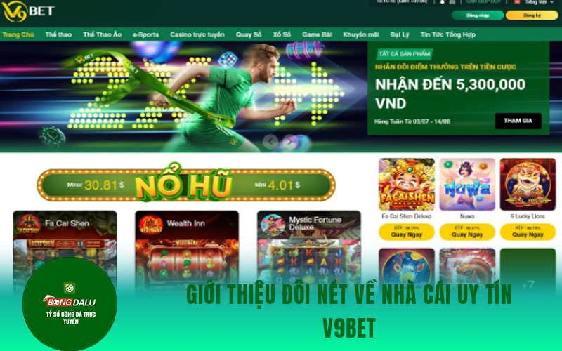 v9bet Giới thiệu đôi nét về nhà cái uy tín v9bet