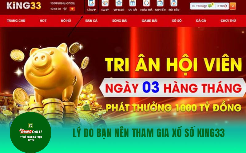 xo so king33 1 Lý do bạn nên tham gia xổ số King33