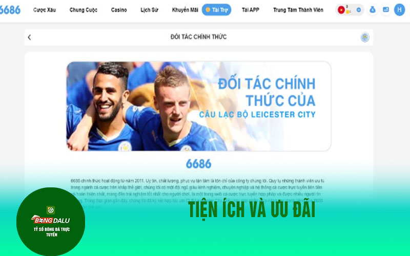6686me 1 Tiện ích và ưu đãi