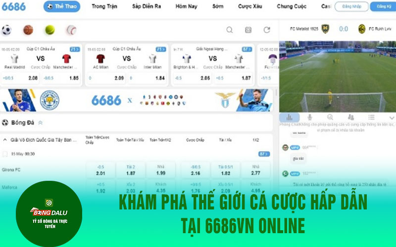 6686vn 1 Khám phá thế giới cá cược hấp dẫn tại 6686vn Online