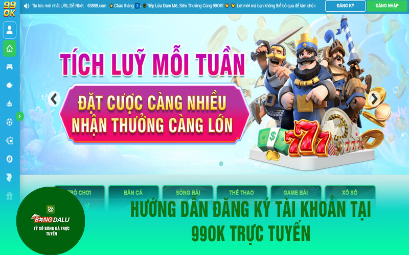 99okk 1 Hướng dẫn đăng ký tài khoản tại 99ok trực tuyến