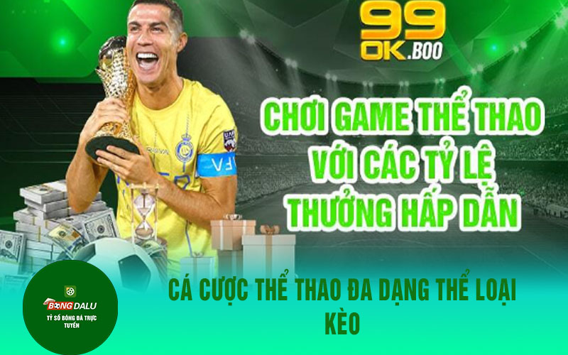 ca cuoc the thao Cá cược thể thao đa dạng thể loại kèo