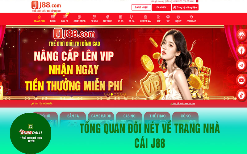 j88 Tổng quan đôi nét về trang nhà cái J88