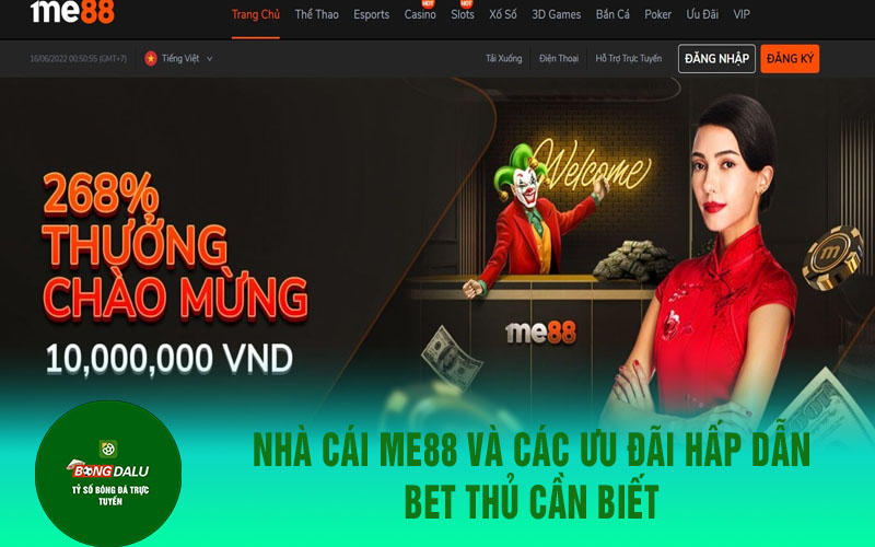 me88 3 Nhà cái ME88 và các ưu đãi hấp dẫn bet thủ cần biết