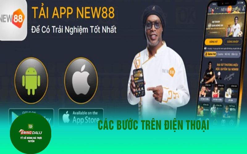 new88 1 Các bước trên điện thoại