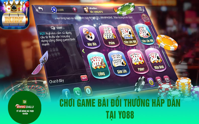 tien len 1 Chơi game bài đổi thưởng hấp dẫn tại Yo88