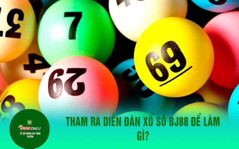 xo soo 1 Tham ra diễn đàn xổ số Bj88 để làm gì?