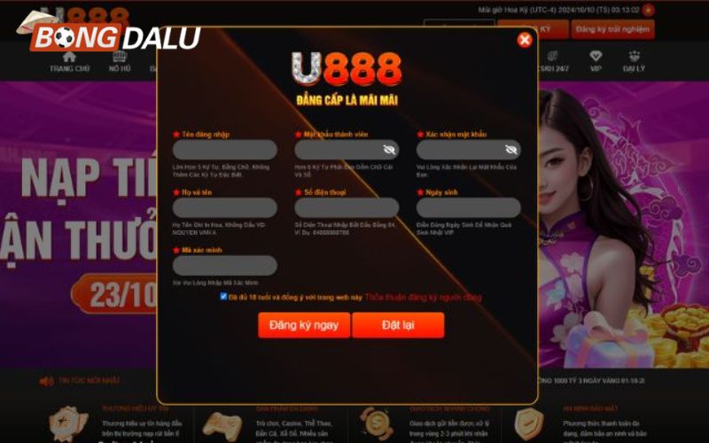 u888 3 Hướng dẫn tham gia cá cược trực tuyến trên U888 nha cai