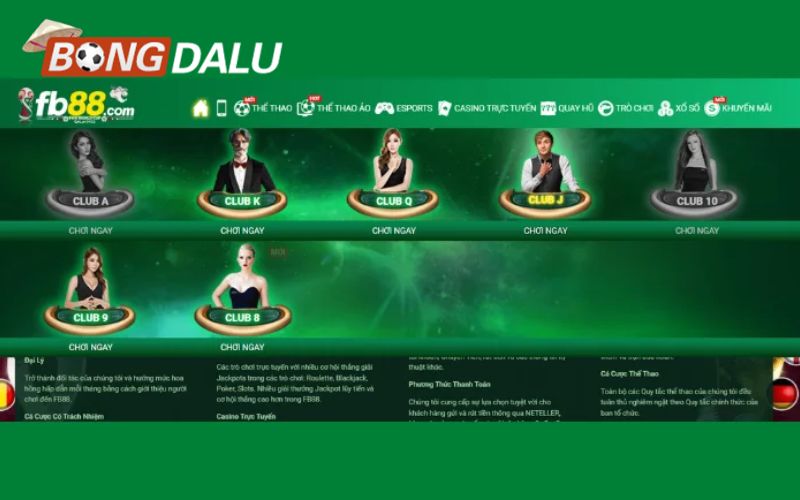 bongdalu 6 2 Mẹo nhỏ khi chọn bàn tại casino FB88
