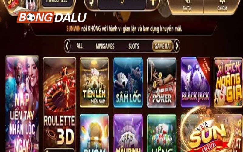 bongdalu 7 1 Sunwin uy tín – nhà cái đáng để chơi